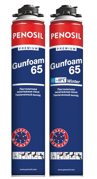 Профессиональная монтажная пена PENOSIL зимняя Профессиональная монтажная пена PENOSIL зимняя